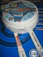 Купить спутниковый кабель почтой Cablink DG 7R (Италия) морозоустойчивый кабель, коаксиальный, спутниковый 1м. почтой