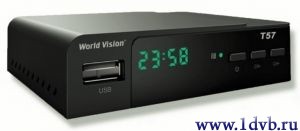  World Vision T57D, эфирный ресивер DVB-T2 купить почтой