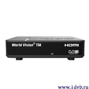 Купить в интернет магазине почтой World Vision T58 эфирный ресивер (приставка DVB-T2)