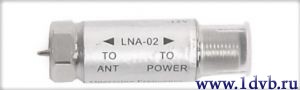 Антенный усилитель LNA02 в разрыв кабеля купить