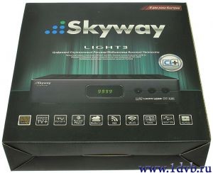 Купить SKYWAY LIGHT 3 (Спутниковый HD ресивер, слот CI+, медиаплеер ) 