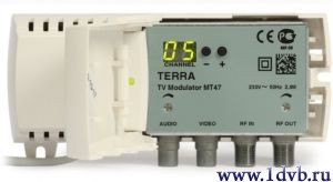 Купить в интернет магазине почтой Модулятор Terra МТ-47   наложенным платежем почтой