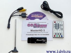 Купить в интернет магазине почтой GOTVIEW MASTERHD 5  (USB 2.0, 5 в 1, DVB-T/T2/C/аналог Nicam) 