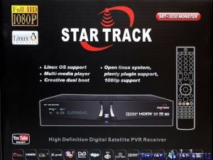 Купить в интернет магазине почтой STARTRACK SRT-3030 HD MONSTER (DVB-S2+DVB-T2/С + 2 CA, Linux)  заказать по почте наложенным платежем