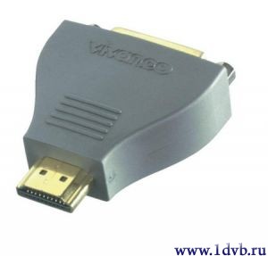 Купить в интернет магазине почтой Переходник DVI (гнездо)->HDMI (штекер)   , заказать по почте