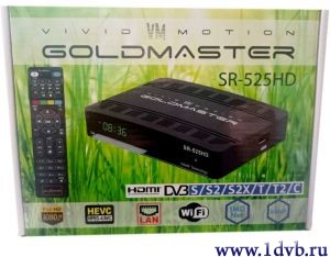 Цифровой эфирно-кабельный ресивер GoldMaster SR-525HD