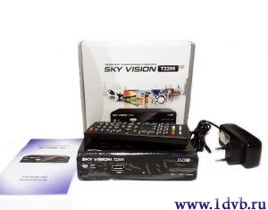 Купить почтой эфирный ресивер DVB-T2 Sky Vision 2206HD
