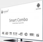 Ресивер Booox Smart Combo (DVB-S2/T2/C + IPTV, Android, WI-Fi, USB, 4К)