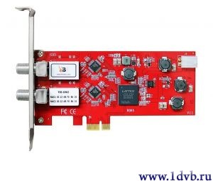 Купить в интернет магазине почтой  Tenow TBS6902 Dual DVB-S/S2 PCIe (QPSK,8PSK,16|32APSK)  наложенным платежём почтой