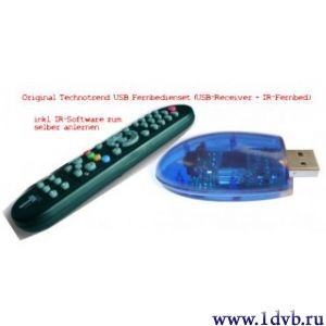 Купить в интернет магазине почтой Универсальный мультимедийный USB Пульт ДУ Technotrend USB-IR Remotecontrol SET