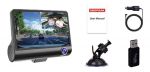 VIDEO Cardvr Dual автомобильный видеорегистратор с двумя камерами и картой памяти в подарок