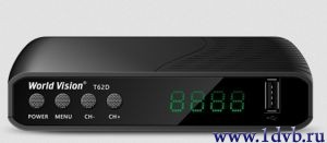 World Vision T62D (Эфирно-кабельный приёмник DVB-T2/С) покупка, выбор, сравнить, цена
