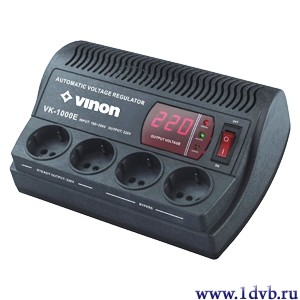 Купить стабилизатор почтой  Vinon VK-1000E
