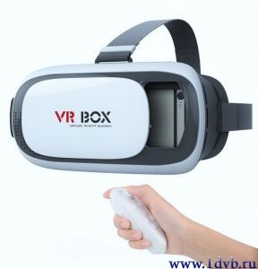 Купить, выбрать, сравнить, цена VR BOX PLUS(VR BOX 2) - шлем виртуальной реальности в комплекте джойстик Bluetooth, почтой